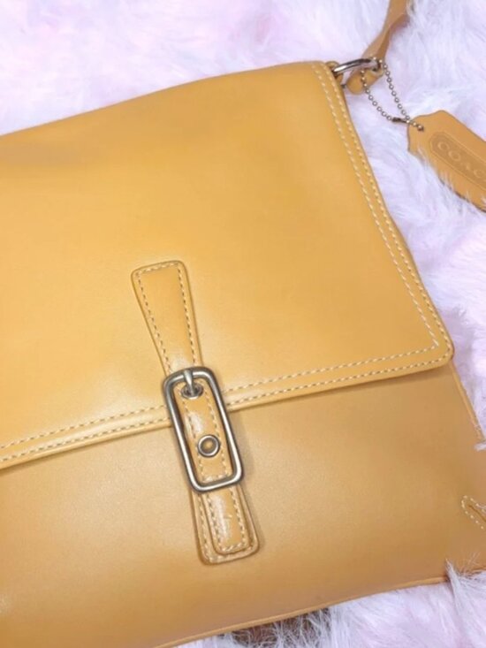 Coach Handbags - Coach Legacy Slim Vintage Glove Tanned Leather Flap Crossbody -#L33-9592